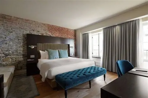 Комната для гостей в Auberge Saint-Antoine