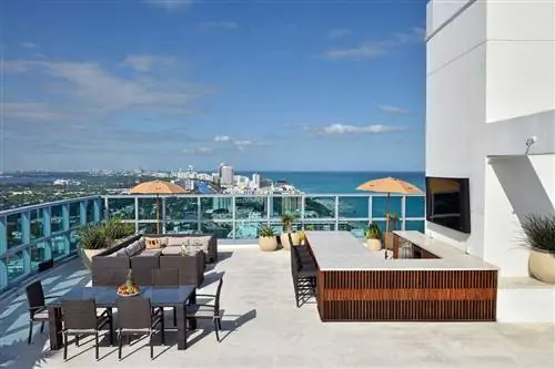 Терраса в The Setai, Майами-Бич
