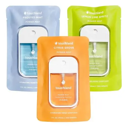 Touchland Power Mist Увлажняющее дезинфицирующее средство для рук