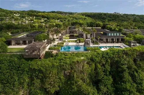 Вид с воздуха на Алила Виллы Улувату