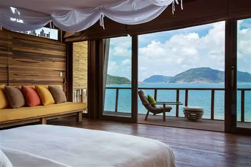 Гостевая комната в Six Senses Con Dao