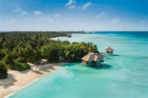 Вид с воздуха на One&Only Reethi Rah