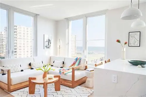 Люкс-гостиная в The Rockaway Hotel & Spa