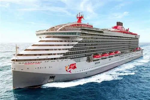 The Virgin Voyages Скарлетт Леди в море