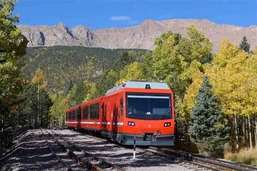 Зубчатая железная дорога Broadmoor Manitou и Pikes Peak