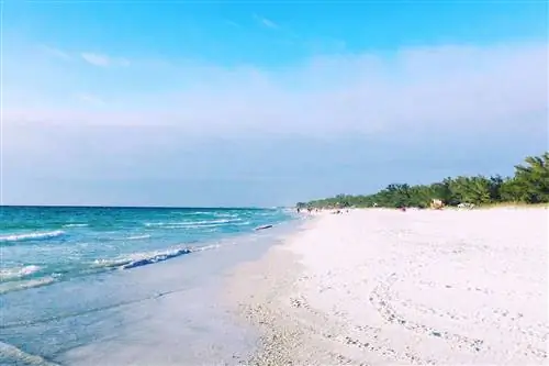 Пляж на острове Анна-Мария, Флорида