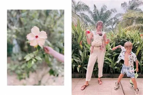 Амелия Эдельман путешествует с новорожденным и семьей в Белизе во время декретного отпуска