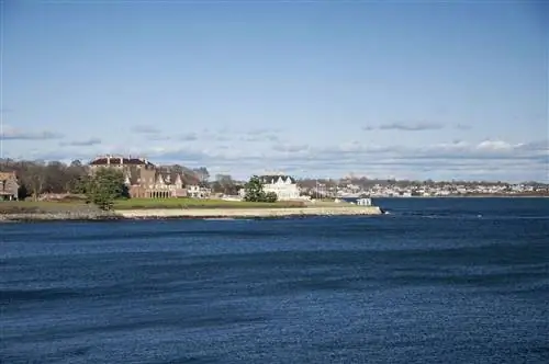 Ocher Point Cliff walk Ньюпорт Род-Айленд