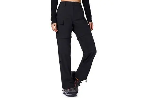 Cycorld Women's-Highing-Pants-Convertible Quick-Dry-Stretch-Lightweight Zip-Off Outdoor Pants