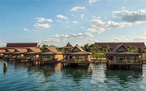 Полинезийские виллы Disney World