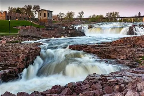 Фоллс-парк в Су-Фолс, Южная Дакота