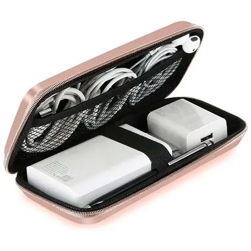 iMangoo Жесткий защитный чехол-органайзер для кабелей