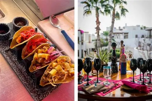 Тако из академии тако и урок текилы в Las Ventanas Al Paraiso