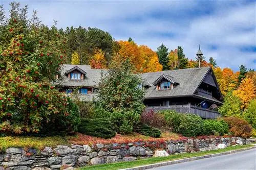 Внешний вид семейного домика фон Трапп