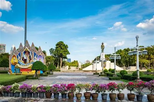 Парк Лумпини в Бангкоке, Таиланд