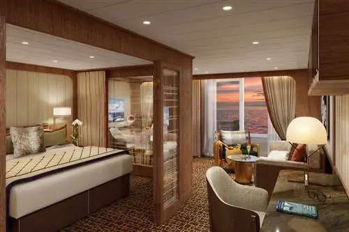 Гостевая комната на борту Seabourn Venture and Pursuit