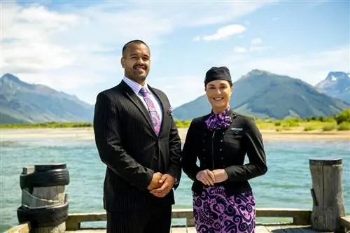 Члены летного экипажа Air New Zealand