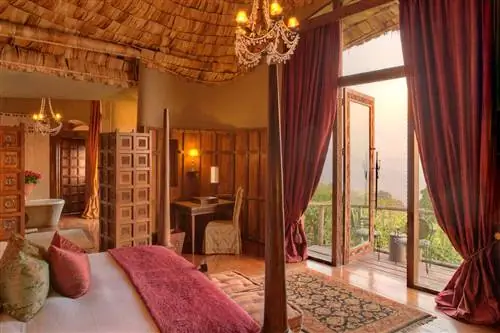 Вид из номера отеля andBeyond Ngorongoro Crater Lodge
