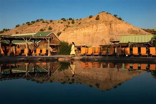 Бассейн в Ojo Caliente Mineral Springs Resort & Spa