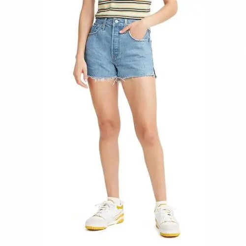 Оригинальные обрезанные джинсовые шорты Levi's 501®