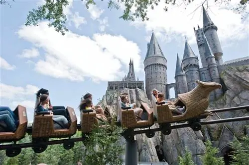 Полет гиппогрифа в Волшебном мире Гарри Поттера, Universal Studios Orlando Полет гиппогрифа в Волшебном мире Гарри Поттера, Universal Studios Orlando