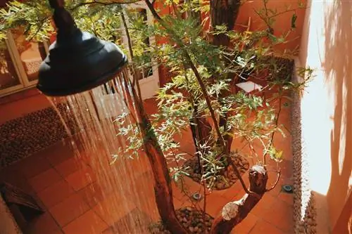 Душ под открытым небом в Аваси Атакама