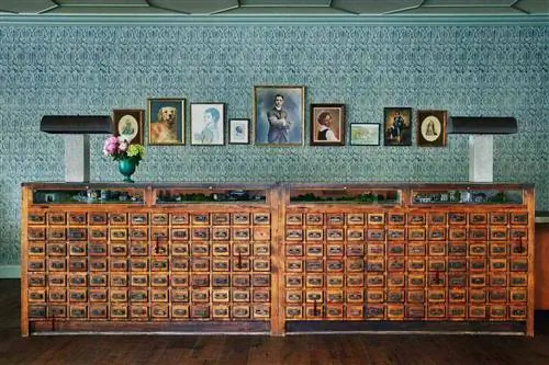 Фрагмент вестибюля отеля Graduate в Шарлоттсвилле