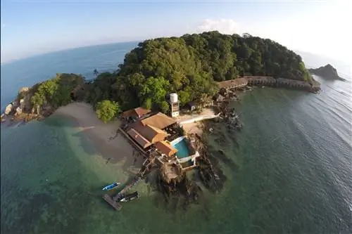 Вид с воздуха на Gem Island Resort & Spa в Малайзии