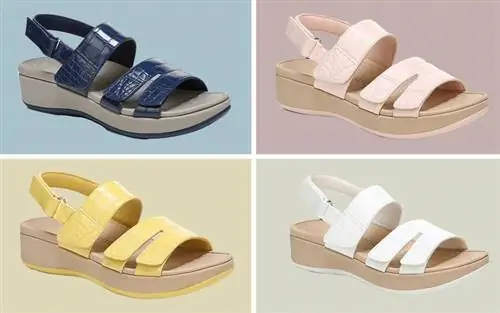 Сандалии Roma на танкетке с ремешком на пятке VIONIC