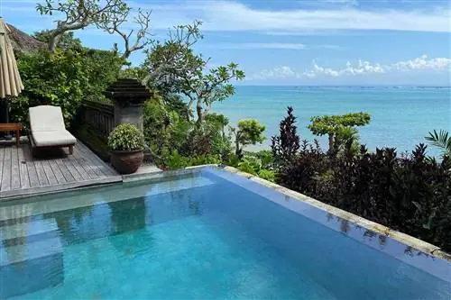 Мини-бассейн на вилле «Премьер» с одной спальней на курорте Four Seasons Resort Bali в заливе Джимбаран