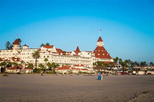Отель Del Coronado на острове Коронадо