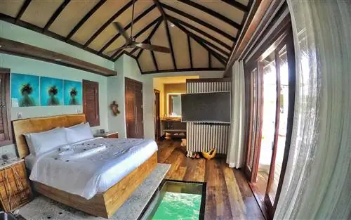 Интерьер Sandals South Coast надводные бунгало Ямайка