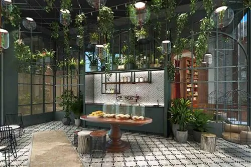 кафе в Virgin Hotels Edinburgh
