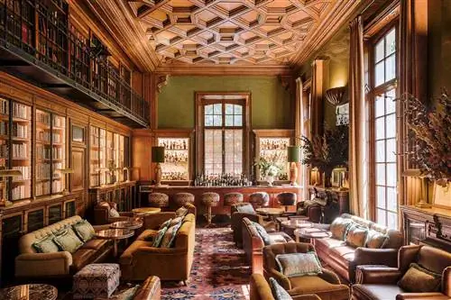 Интерьеры парижского отеля Сент-Джеймс