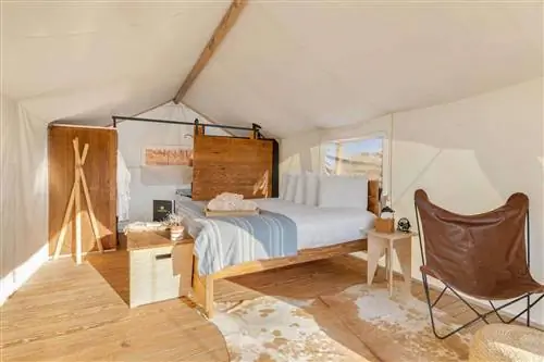 Интерьер тентов Under Canvas