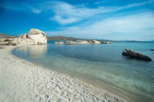 Spiaggia Testa del Polpo Octopus Head Остров Ла Маддалена Сардиния Италия Европа.