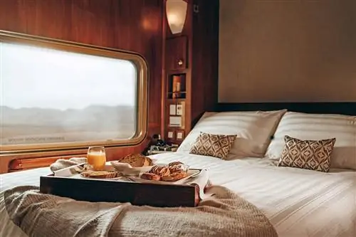 Размещение Платиновая служебная каюта на борту The Ghan