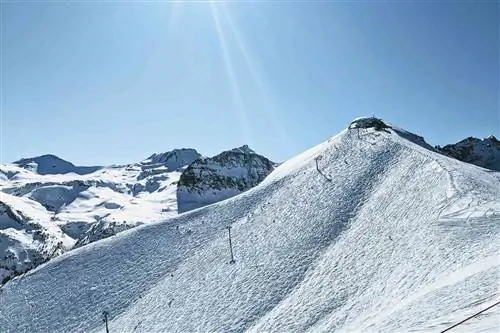Заснеженные горы в Теллуриде
