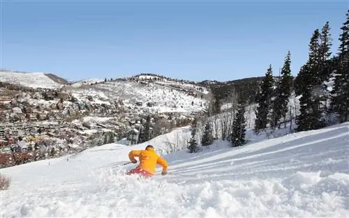 Катание на лыжах в Парк-Сити