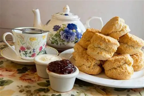 Лепешки и чай от Tea & Sympathy