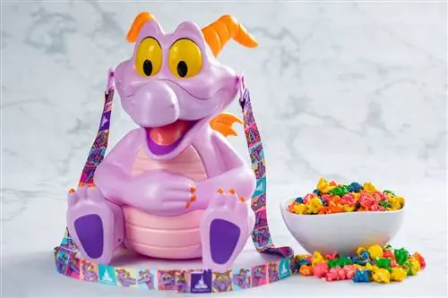 Новейшее ведерко для попкорна W alt Disney World в Epcot, Figment