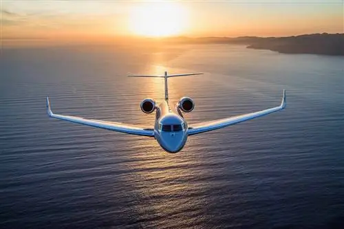 G650 Magellan Jets в полете