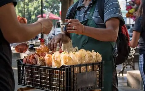 Уличная еда Оахаки