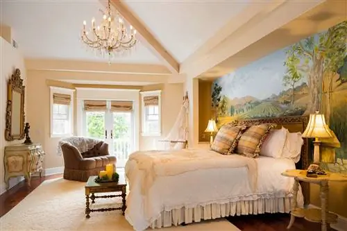 Интерьер гостевой комнаты в Bees Knees Fruit Farm & Stay