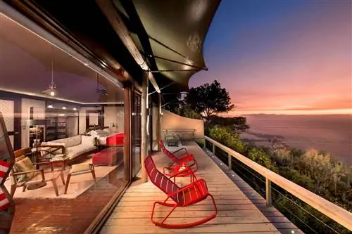 Роскошный палаточный лагерь Angama Mara