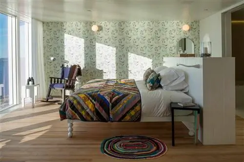 Интерьер люкса в Fogo Island Inn