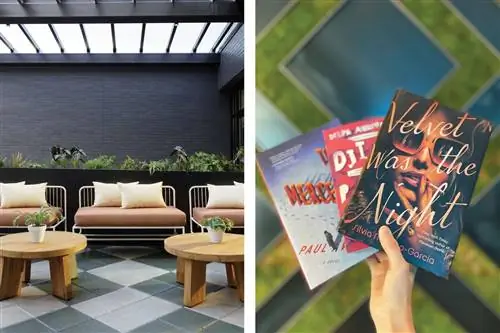 Места в баре Willow отеля Sylvan и в книжном клубе Kimpton Hotels Book Club