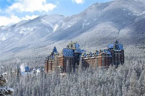 Fairmont Banff Springs зимой