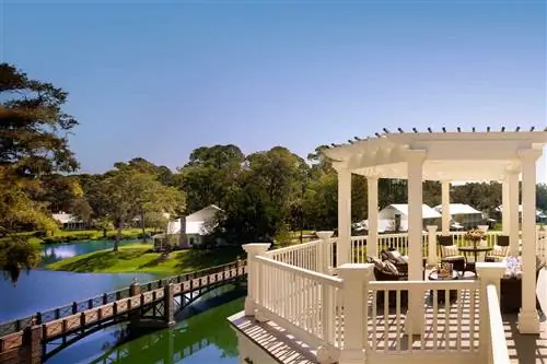 Балкон в Montage Palmetto Bluff