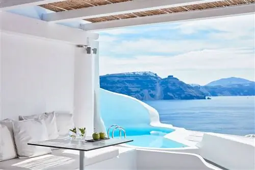 Katikies Luxury Hotel Санторини Номера Сьюты